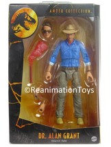 Jurassic Park The Lost World Amber Collection Dr. Alan Grant 6&quot; Figure Mint MIB - £39.95 GBP
