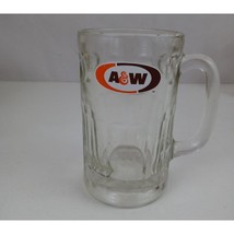 Vintage A &amp; W Heavy Root Beer Glass Mug 6” tall (H) - $11.63