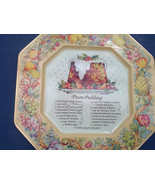 Avon hospitality sweets recipe plate plum pudding recipe metal decorativ... - $19.79