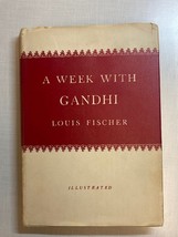 A Week with Gandhi by Louis Fischer HBDJ 1942 1st Edition Diary  - $185.83 MXN