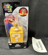 Cat Mario Jakks 1&quot; Figure Illumination The Super Mario Bros Movie 2023 diorama - £19.70 GBP
