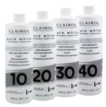 Clairol Professional Pure White Cream Developer, 16 Oz. - £9.61 GBP