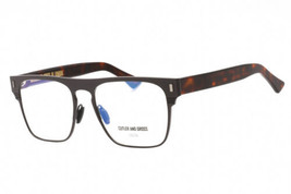 Cutler and Gross CGOP136656 002 Brown Titanium Eyeglasses New Authentic - £114.57 GBP