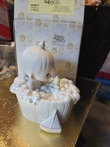 VTG 1987 Precious Moments “A Tub Full Of Love” Porcelain Figurine - $185.07 MXN