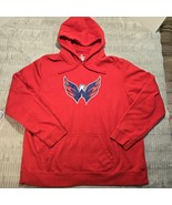Mens Y2K Fanatics Washington Capitals NHL Hockey Heavy Pullover Hoodie S... - $23.56 CAD