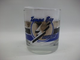 Tampa Bay Lightning NHL Hockey Drinking Glass Tumbler Cutler Brands 1993 - £11.54 GBP
