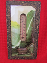 Vintage Kansas City Kansas Souvenir thermometer 7&quot; x 3.75&quot; - $12.00
