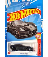 Hot Wheels 2023 Then And Now Series #193 Corvette C7 Z06 Mtflk Dark Gray... - £2.22 GBP