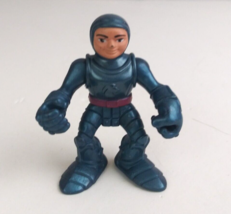 1994 Fisher Price Great Adventures Castle Adventures Blue Knight 2.5&quot; Fi... - $9.89