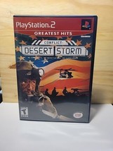 Conflict: Desert Storm (Sony PlayStation 2, 2002) Greatest Hits CIB Complete  - £7.00 GBP