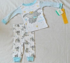 Dumbo Pajamas Baby Boys Size 18 Months New Blue Sleep Set Outfit Disney ... - £14.93 GBP