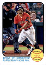 2022 Topps Heritage #206 Jose Altuve NM-MT Astros ID:42424 - £1.31 GBP