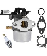 594287 Carburetor Carb with Spark Plug Gaskets Kit for Briggs &amp; Etratton... - $37.12