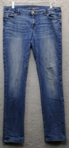 Michael Kors Jeans Womens Size 8 Blue Denim Straight Leg Flat Front Regu... - £17.32 GBP