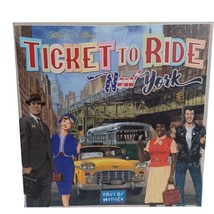 TICKET TO RIDE NEW YORK Board Game - Complete VGC - £7.00 GBP