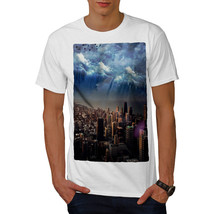 Wellcoda Storm Sky Photo City Big Mens T-shirt - £16.85 GBP+