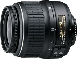 Nikon Af-S Dx Nikkor 18-55Mm F/3.5-5.6G Ed Ii Zoom Lens With Auto Focus For - £173.77 GBP
