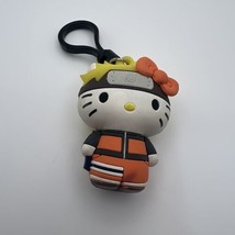 Naruto x Hello Kitty And Friends Figural Bag Clip Hello Kitty Figure Open - $9.46