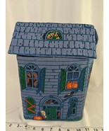 Cloth Haunted House Storage Container Blue  - $21.95