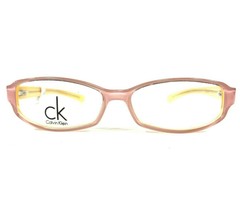 Calvin Klein Eyeglasses Frames 5511 665 White Clear Yellow Pink 49-13-130 - £48.76 GBP