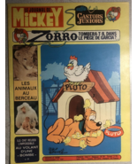 LE JOURNAL DE MICKEY Mouse #1197 (1975 France) comic magazine Zorro VG+ - $367.55 MXN