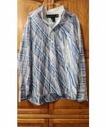 SLIP European Classic Collect. Long Sleeve Button Up Shirt Men&#39;s XL Made... - $17.34 CAD