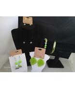 5 Piece Green Jewelry Set, Earrings, Bracelet and Bangle (93) $12.99 - £10.24 GBP