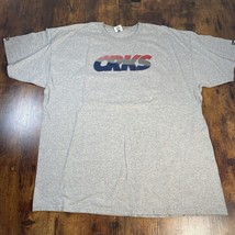Crooks And Castles Mens Shirt Gray  Size 2XL  CRKS Spellout Short Sleeve - £15.56 GBP