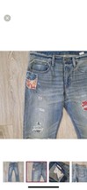Polo Ralph Lauren  26 Boyfriend Retro Patchwork Denim Jeans Ladies - £65.48 GBP