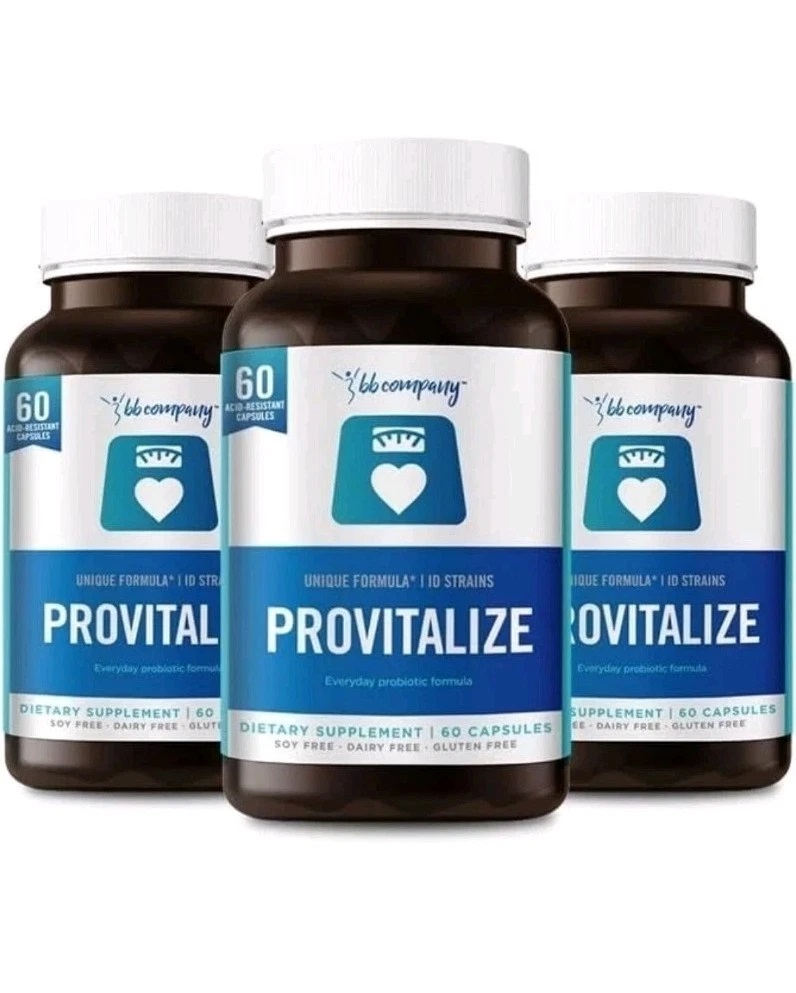 3 Pack PROVITALIZE Probiotic Menopause Supplement - 60 Caps