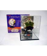 Star Wars X-Wing Pilot Helmet Riddell Authentic 8&quot; Trilogy Mini w/Case &amp;... - $172.98 CAD