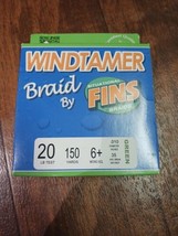 Windtamer Spectra Brade By Fins Fishing Line, 150 Yards, Green, 20-Pound - £6.22 GBP