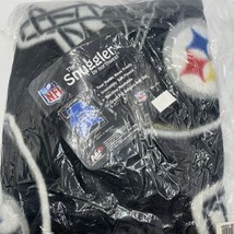 NFL Pittsburgh Steelers Snuggler Blanket Adult Size 48&quot; x 71&quot; Sleeves - £34.79 GBP