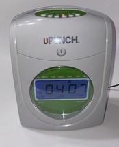 Upunch HN3000 Employee Time Clock Bundle With Card Rack W/ Key - See Video - $879.18 MXN