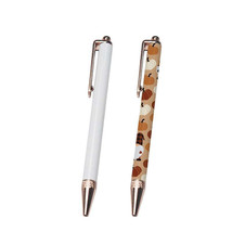 Sublimation Ballpoint stylus pens blank retractable twist black ink - £2.55 GBP