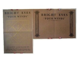 Bright Eyes Poster Four Winds 4 Conor Oberst - £28.18 GBP