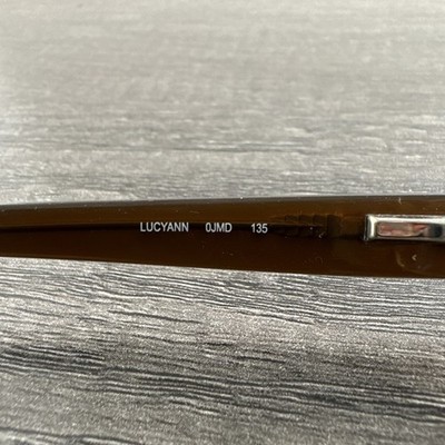 Kate Spade Eyeglasses Lucyann 0JMD Brown Tortoise Yellow FRAMES ONLY 51-16-135 Item image 3