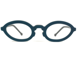 Vintage la Eyeworks Eyeglasses Frames ELLA 333M Matte Blue Thick Rim 45-27-130 - £55.35 GBP