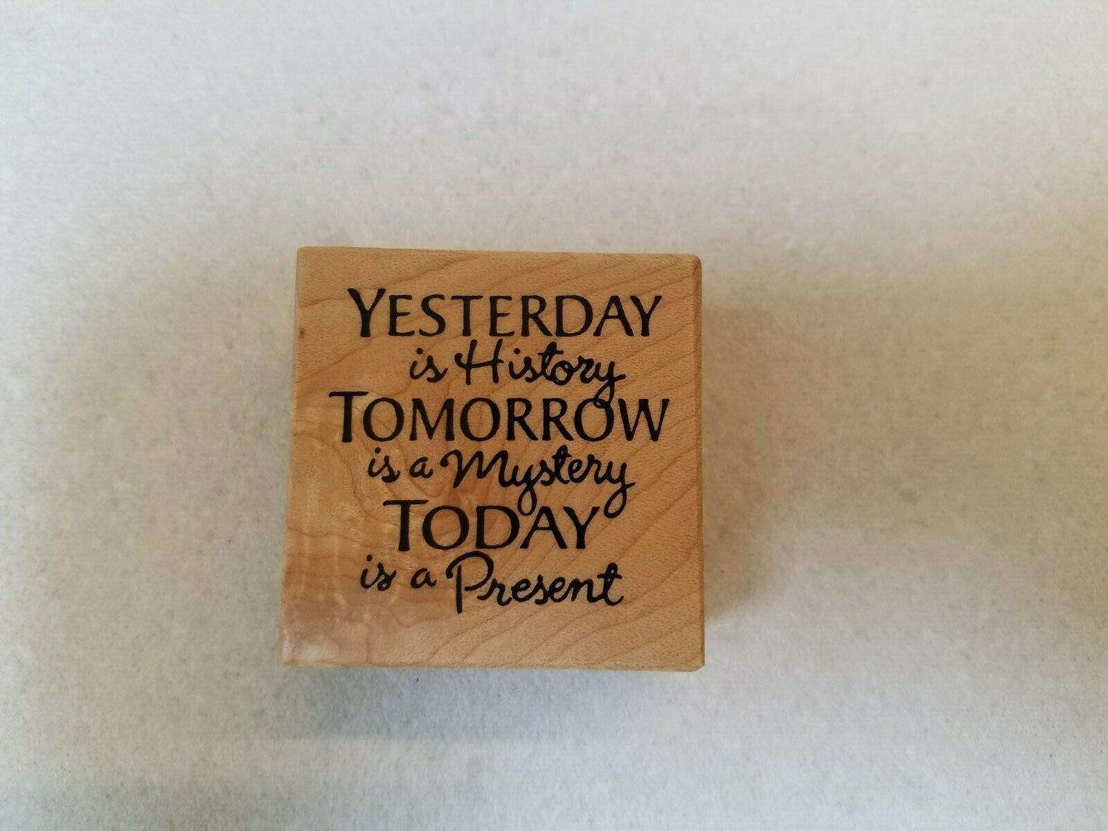 GREAT SELECTION OF WOOD & RUBBER SAYING STAMPS YOU WON'T WANT TO MISS! Item image 4