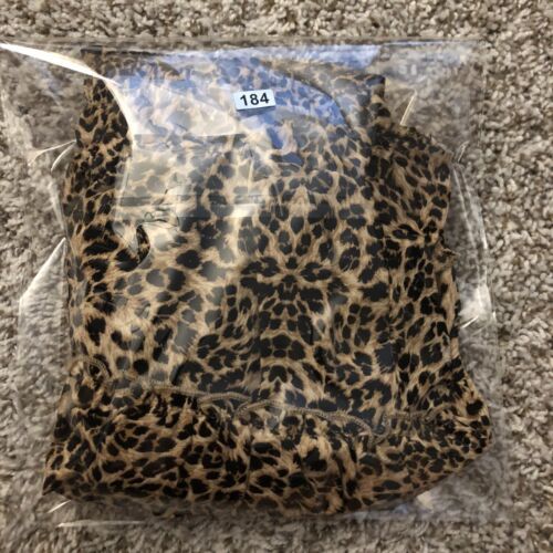 Entro Womens Size Small Animal Leopard print Tiered Elastic Waist Lined Skirt Item image 9