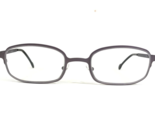 Vintage la Eyeworks Eyeglasses Frames FULLY 515 Light Purple Oval 45-20-125 - $65.36