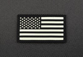 Luminescent US Flag Patch GITD CBP ICE SWAT Tactical Police Sheriff LEO ... - $16.36