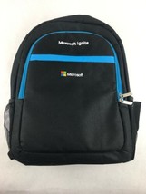 Microsoft Ignite Conference Black Laptop Accessories Backpack 16&quot; x 13&quot; - £29.38 GBP