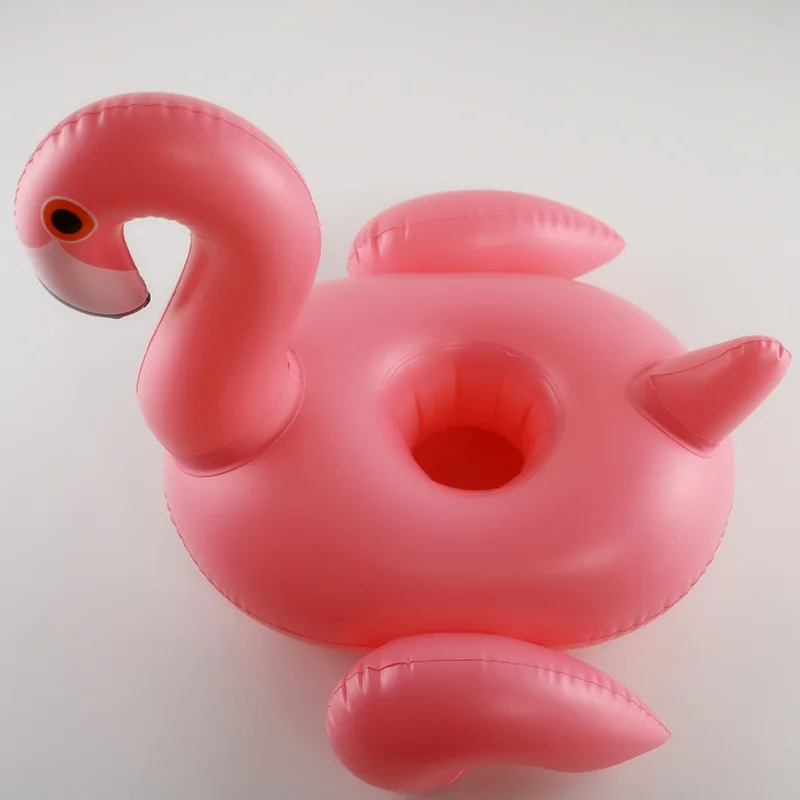 Sporting Inflatable Drink Cup Holders Mini Flamingo Birthday Party Supply Swimmi - £23.89 GBP