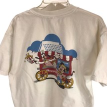 Vintage Mickey Mouse Goofy T-Shirt 2001 Contemporary Cast Carnival Y2K Sz L - £116.76 GBP