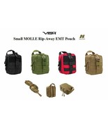 NEW Vism MOLLE Tactical Rip-Away Medical EMT EMS IFAK Survival Pouch 7x4... - £15.47 GBP