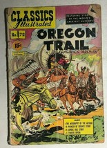 Classics Illustrated #72 The Oregon Trail By Francis Parkman (Hrn 89) Fair - £9.46 GBP