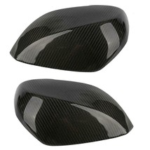 2Pcs Real Carbon Fiber Side View Mirror Cover Caps For 2014-2021 INFINIT... - £67.95 GBP