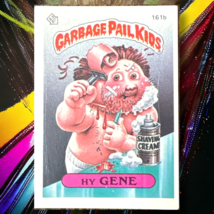 1986 Topps Garbage Pail Kids Card #161b HY GENE Original 4th Series GPK ... - £1.39 GBP