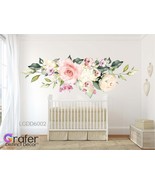 Nursery Wall Decal, Rose wall decal Flowers Blossoms Decals, Rose Garden... - £35.39 GBP+